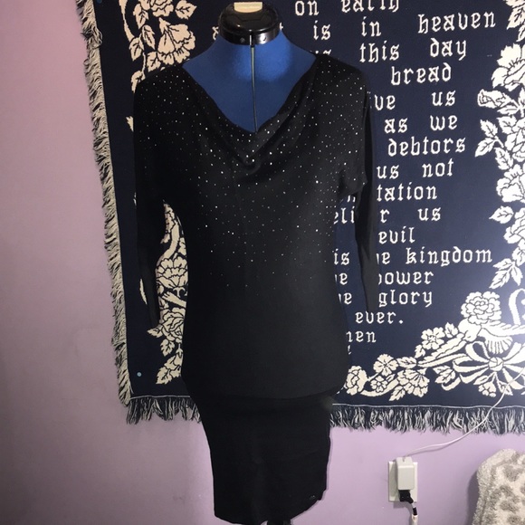 Sparkly Guess mini sweater dress. - Picture 1 of 11